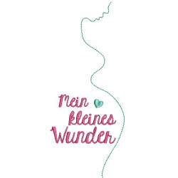 Stickdatei - Mami Silhouette